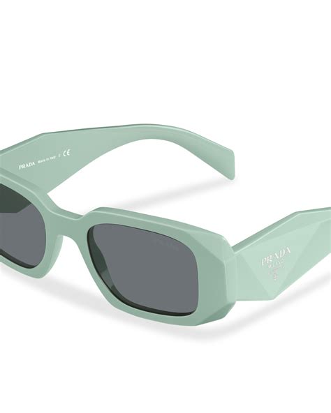 d-frame acetate sunglasses prada|Blue Lenses Prada Runway Sunglasses .